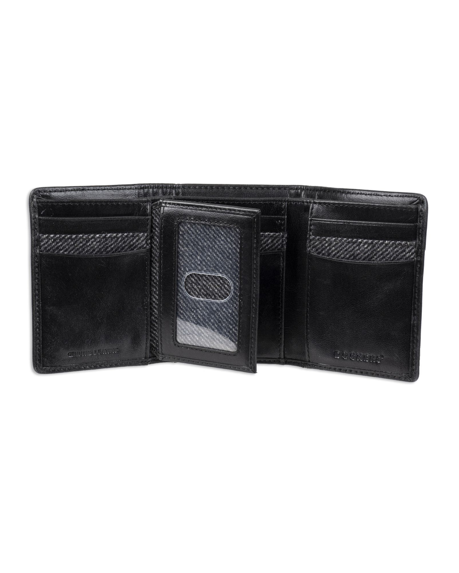 (image for) Innovative Extra Capacity Trifold Herringbone Wallet